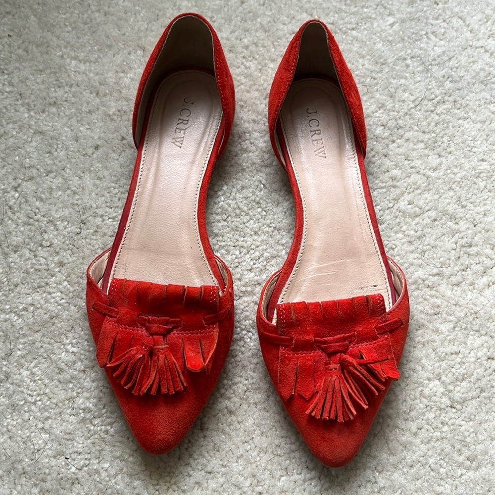 Jcrew pointed flats